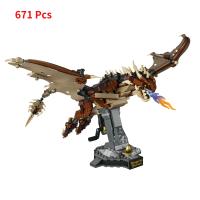 Bloques De Construcción De Dragón Hungarian Horntail Modelo De Película Legado Volador Juguetes Para Niños Regalo De Navidad Para Niños Hombres - details 0