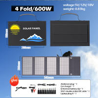 Panel Solar Portátil Plegable Bolsa 1000W Carga Rápida Con USB+DC Adecuado Para Senderismo Camping Y Teléfonos Móviles - details 7