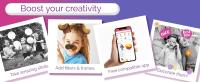 Cámara de impresión instantánea para niños - 1080P HD, 48MP, Tarjeta 32G, Bluetooth, Free aplicación, 5 Rollos de papel de impresión, GIFT para niños y niños-Cámara Rosa para niños de 3 a 12 años - details 1