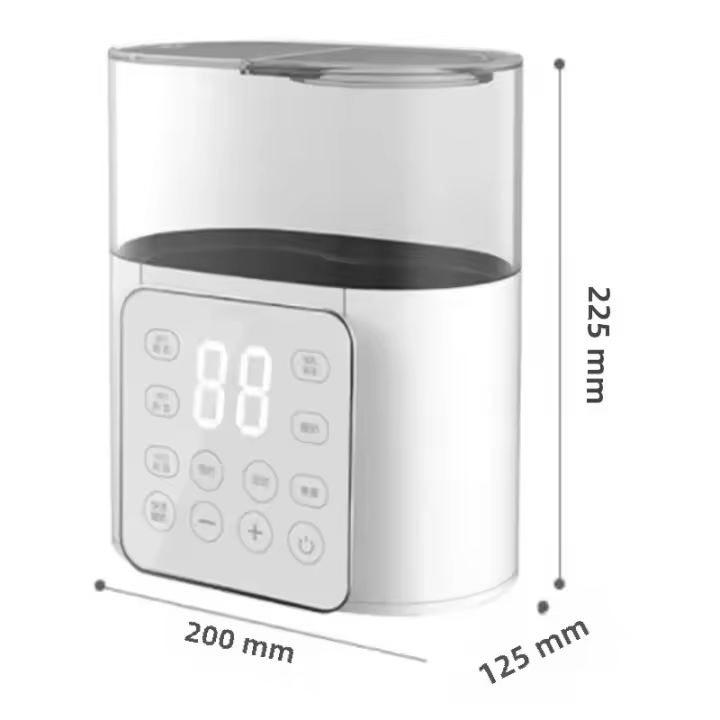 Calentador De Botella Para Bebé Multifuncional Con Control Preciso De Temperatura También Sirve Como Desinfectante Y Calentador De Alimentos Electricidad 220V/110V Apto Para 0-36 Meses - 1