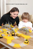 Juego De Coches Eléctricos Para Niños Set De Ingeniería Con Pista Vehículo De Montaje Para El Desarrollo Inteligente Y La Coordinación Mano-Ojo Regalo Para Cumpleaños Y Navidad - details 0