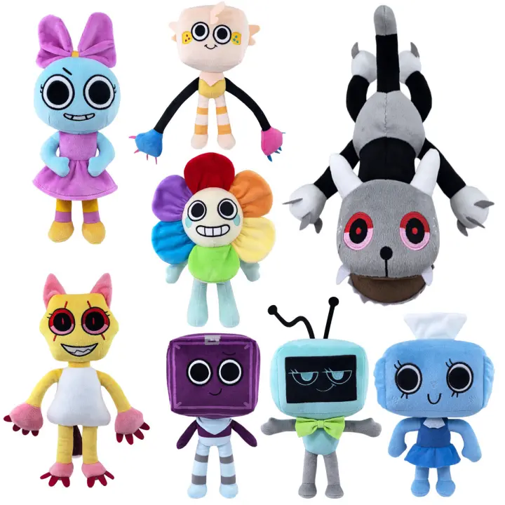 Muñeco De Peluche Suave Dandy's World Terror Juego Goob Pebble Peluche Regalo Para Niños Material De Peluche Corto Relleno De Algodón PP - 1