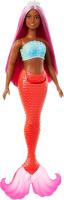 Barbie Sirena Cola Salmon muñeca sirena Mattel HRR04 - details 5