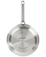 ARCOS Samoa Inox - Sartén Acero Inoxidable Tricapa (24 cm) - Sin Antiadherente - Mango de Inox - Base Inducción - 726300 - details 2