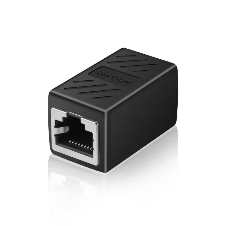 Adaptador De Ethernet 1000Mbps 1 En 2 Salidas RJ45 Cat 6 Para PC Laptop TV Box Router Conector De Red Splitter De Cobre - 1