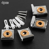 Kit De Fijación Para Espejo De Baño 4pcs Clips De Montaje En Pared Sin Marco Con Tornillos Y Soportes De Hierro Para Vidrio Hasta 10kg - details 3