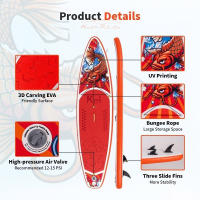 FunWater Tabla Paddle Surf Hinchable con Accesorios Premium con Funda Impermeable para teléfono móvil Remo Doble Uso | PadelSurf Stand Up Paddle Gran Estabilidad y Resistencia | Paddle Board - details 1