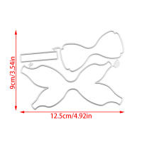 Molde De Corte De Metal Con Lazo Decorativo Para Scrapbooking Y Manualidades Tamaño Irregular Compatible Con Papel Y Cartón - details 25