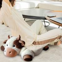 Cojín De Silla De Peluche De Forma De Vaca Para Mascotas Gatos Y Perros Almohadas De Decoración Para Habitación Suministros Para Mascotas Cómodo Y Transpirable - details 10
