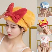 Gorro De Secado Rápido Para Cabello Seco Super Absorbente Con Lazo Accesorios De Baño Lindos Y Nuevos Algodón Tejido Cebolla Capa De Poliéster / Algodón Origen Zhejiang China - details 0