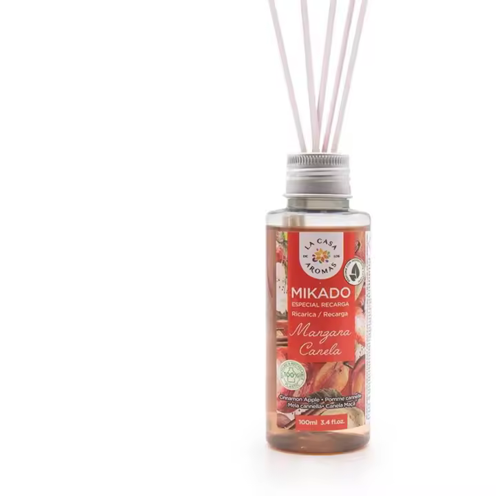Mikado Aromaterapia Ambientador 100 Ml - Pack 6 Unidades - Variedad de Fragancias Naturales - 1
