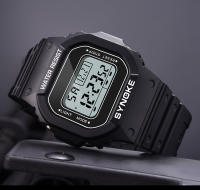 Reloj Digital Deportivo Para Mujer SYNOKE Luminoso Multifuncional Impermeable Cronógrafo Estilo Outdoor Moda Estudiante - details 7