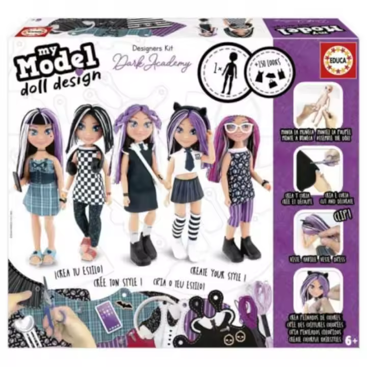 My Model Doll Design Fashion Style Educa Borras - 1