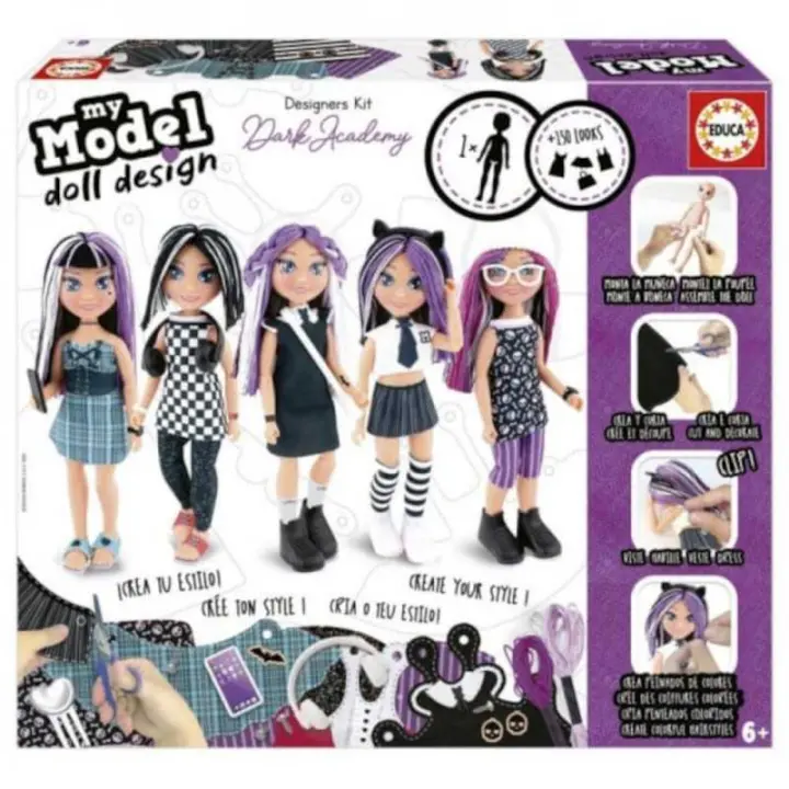 My Model Doll Design Fashion Style Educa Borras - 1