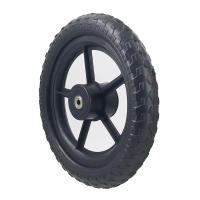 Rueda Sólida De 12 Pulgadas Para Carrito De Equilibrio No Inflable Frontal Y Trasera Plástica De Alta Calidad Accesorios Para Patinetes - details 4