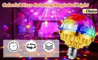 Luz De Escenario LED Disco Rotación DJ Bola Estroboscópica Control Remoto Sonido Magia Danza Coche RGB Regalo De Navidad Fiesta Club Mostrador Láser - details 0