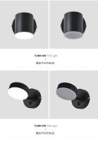 Lámparas De Pared LED Para Interior Luz De Lectura Nórdica Para Dormitorio Y Pasillo Iluminación Decorativa Para El Hogar - details 19