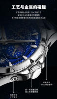 Reloj de cuarzo multifuncional luminoso para hombre, nuevo y resistente al agua. - details 4