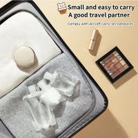Bolsas Reutilizables Para Viaje 30/50/100ml Empaques Ecológicos Para Loción Cosméticos Champú Gel De Ducha Botellas De Fluido De Maquillaje Portátiles - details 0