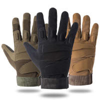 Guantes De Motocicleta Para Ciclismo Deportivo Escalada Paintball Tiro Caza Esquí Unisex Color Táctico Full Finger - details 0