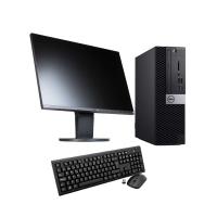 Ordenador Completo DELL 7060 SFF , Intel Core i5-8500,  8 GB RAM, 256 Gb M2 SSD + Monitor EIZO 24" + Teclado y Ratón inalámbrico - details 0