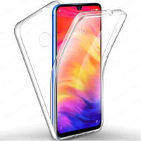 Funda 360 º Grados, Compatible Con XIAOMI REDMI NOTE 4 4X 5 5A 6 7 8 8T PRO 2021 Proteccion Completa Delantera + Trasera Doble Cara Capa 2 Piezas, Color Transparente, Cobertura Total Pantalla y Chasis Trasero, ,Meloenvias mle23 - details 0