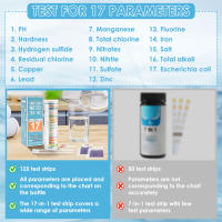 100Pcs Pruebas De Agua Para Acuario 7/9 En 1 Kit De Pruebas Para Tanque De Peces Cloruro Dureza Alcalinidad Total Carbonato pH - details 3