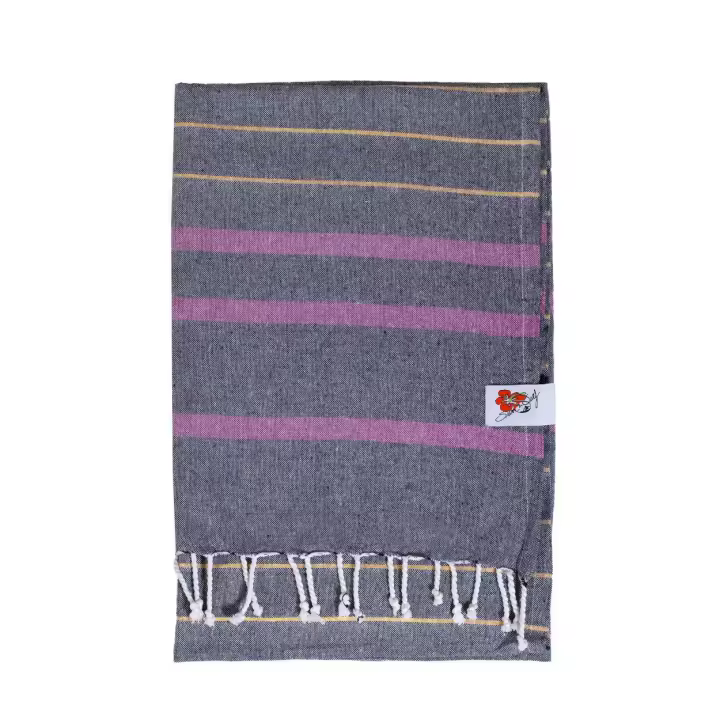 SUN & SURF Fouta de Playa Individual 100% Algodón 90x170 cm - Toalla Ligera y Versátil Tipo Pareo - 1