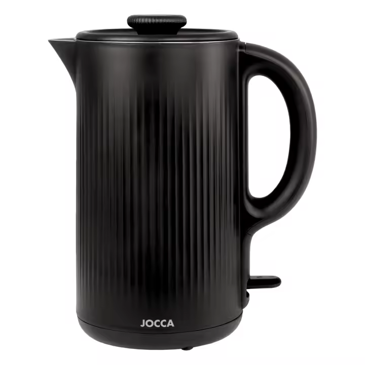 Hervidor Eléctrico Jocca Elegance 1.7L Acero Inoxidable con Controlador de Temperatura STRIX – Hervidor de Agua Rápido y Seguro – Diseño Compacto y Elegante – 1500W – 220-240V – Ideal para Cocina Moderna y Uso Diario - 1