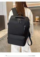 Mochila de viaje unisex de nailon con cremallera, multifuncional, de gran capacidad y con múltiples compartimentos, ideal para parejas. - details 9