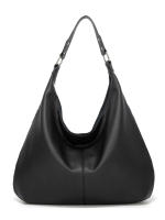 Bolso De Hombro Vintage Para Mujeres Gran Capacidad De Almacenamiento Cuero Suave Bolso Bajo Para El Trabajo Y La Moda De Verano - details 0