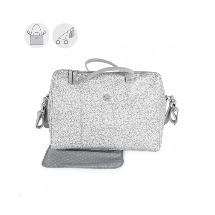 Bolso canastilla bebé Flower Mellow de Pasito a Pasito - 1