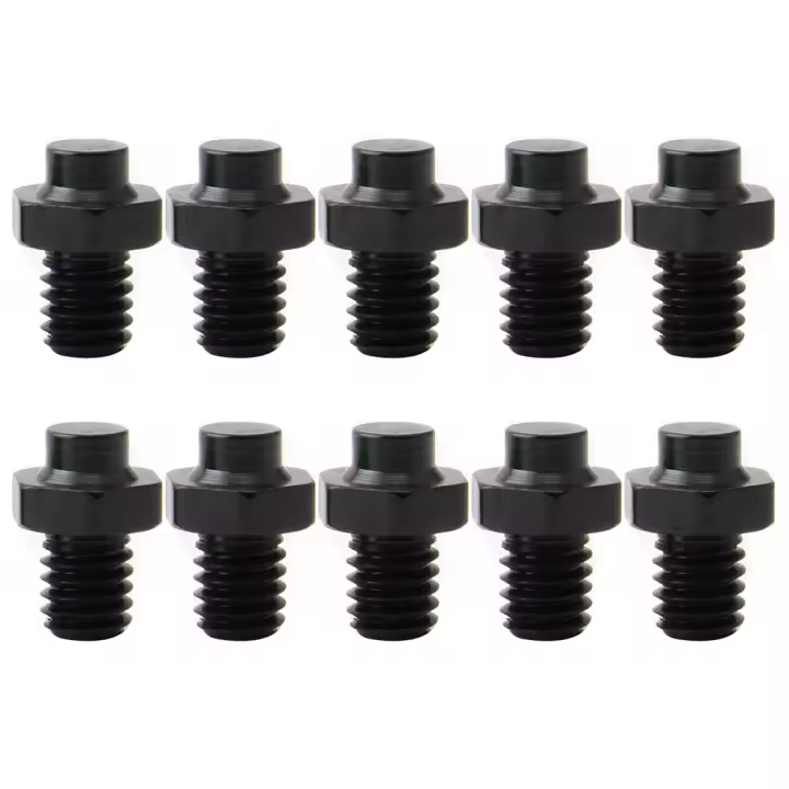 Juego De 10 Tornillos Para Pedales De Bicicleta De Aluminio Aleación MTB Tornillos De Pies De Bicicleta Tornillos De Botella De Agua De Bicicleta 10pcs Color Negro/Oro/Rojo - 1