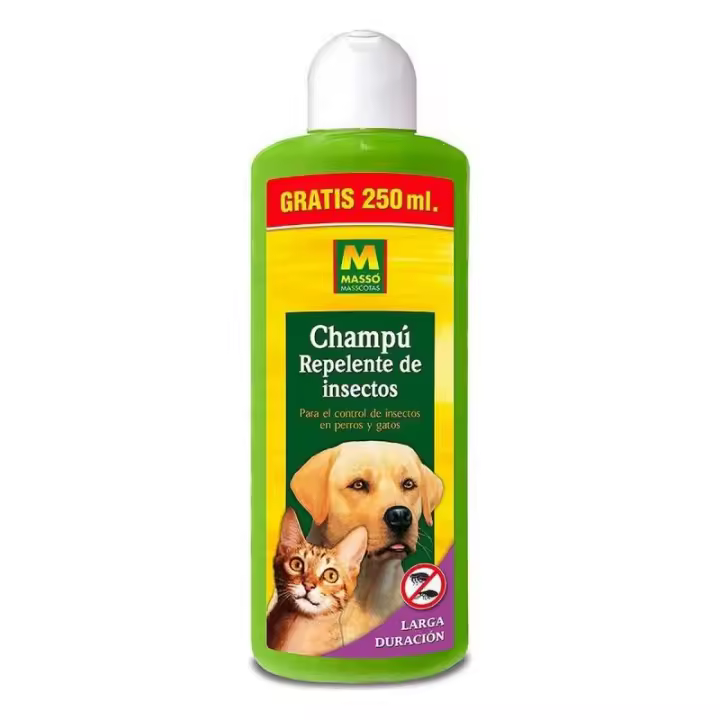 Champú para mascotas Massó Anti pulgas (1 L) - 1