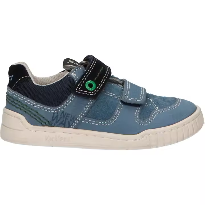Kickers girls and boys sneakers 694150 -10 wahou 103 marine bleu - 1