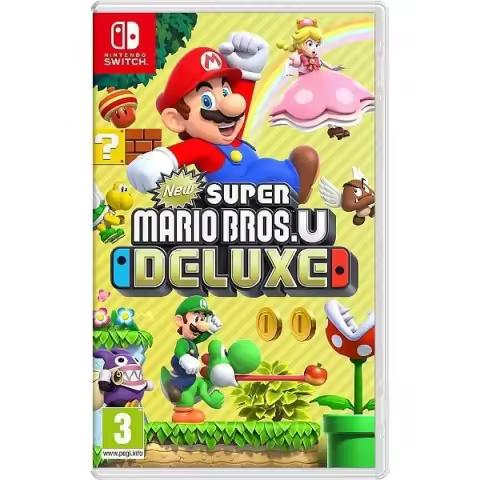 New Super Mario Bros. U Deluxe Juego para Consola Nintendo Switch - 1