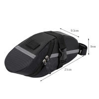 Bolsa De Sillín Para Bicicleta Impermeable Almacenamiento Negro Bolsa Trasera Rápida De Liberación Para Ciclismo Montaña Carretera - details 0