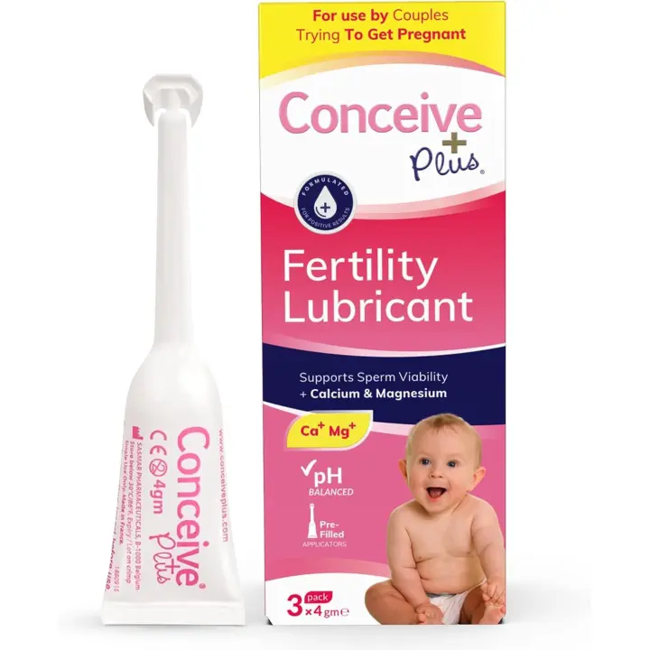 CONCEIVE PLUS Lubricante para la fertilidad aplicador 8x4g - 1
