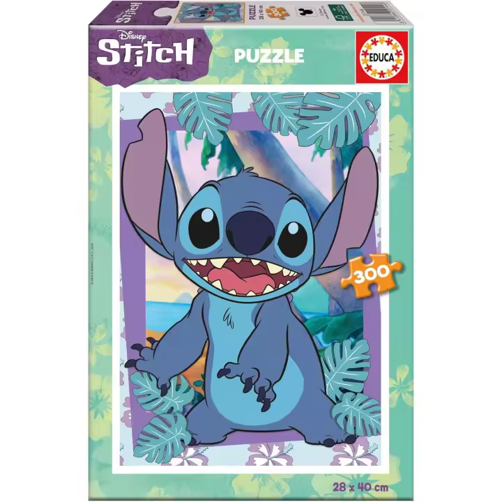 Educa Puzzle 300 piezas  Disney Stitch Educa 20144 - 1