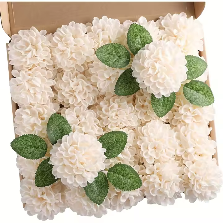 10/25pcs Hiedras Artificiales Con Tallos Para Arreglo De Boda Decoración De Fiesta Hogar Y Centros De Mesa Accesorios De Flores - 1