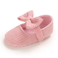 Zapatos De Bebé Para Niñas Nuevos Antideslizantes Con Lazo Suave Para El Primer Caminar De 0 a 18 Meses Zapatos De Princesa - details 16