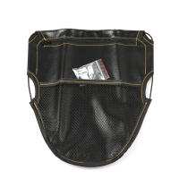Bolsa De Asiento Para Motocicleta Almacenamiento Sótano Bolsa Herramienta Compatible Con Xmax PCX150 TMAX NMAX VESPA Forza 125 300 350 750 Material De Cuero - details 6