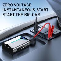 Arrancador de batería de coche de coche 4 en 1, Banco de energía portátil de 10400mAh, herramientas de cargador de batería, iluminación de arranque de emergencia automática, corriente máxima, 1000A - details 2