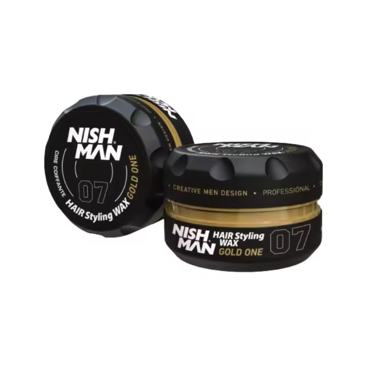 NISHMAN - CERA 07 para Cabello EFECTO BRILLO GOLD Aroma ONE MILLION 150ML - 1