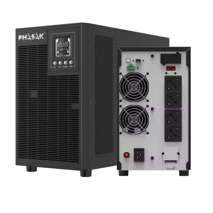 SAI / UPS Phasak Smart Pro Online 3000 VA – PH 9230 - Sistema de Alimentación Ininterrumpida UPS Salicru, Riello, Eaton - 1