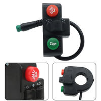 Bocina Y Señal De Giro Para Scooter Ebike Bicicleta Eléctrica Con Enchufe Impermeable De 5 Pines Control De Acelerador 3 En 1 De 22mm - details 3