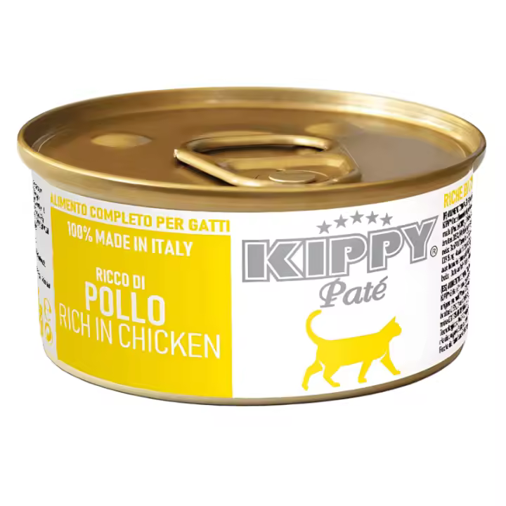 Lata Kippy Cat Paté de Pollo para Gatos Adultos – 85 gr - 1