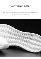 Zapatillas De Hombre Transpirables De Malla Blanco Moda Gimnasio Casual Ligero Para Caminar Zapatos De Tamaño Grande Para Parejas - details 9