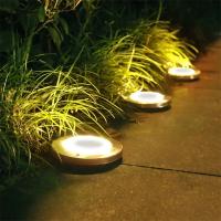 Luces Solares Para Jardín 8LED Impermeables Luz De Escenario Para Paisaje Exterior Iluminación Para Patio Camino Césped - details 10