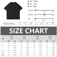 Camiseta De Algodón Para Hombre Verano Suelta Casual Manga Corta Transpirable Camiseta De Daily Wear Machine Washable - details 0